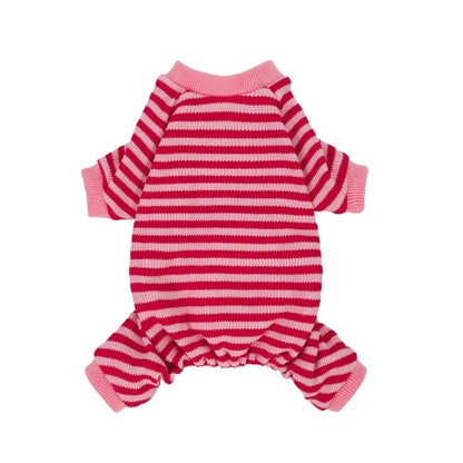 Cute Striped Dachshund Pajamas - Soft & Funny Dog Print Sleepwear Gift | ArtisanUni