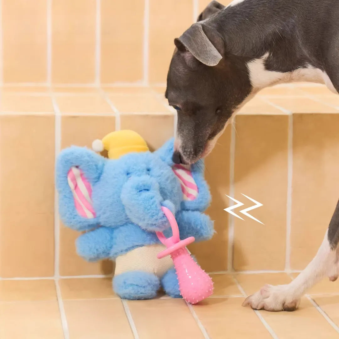 ArtisanUni Elephant chew dog toys for Small Dogs - Soft & Safe