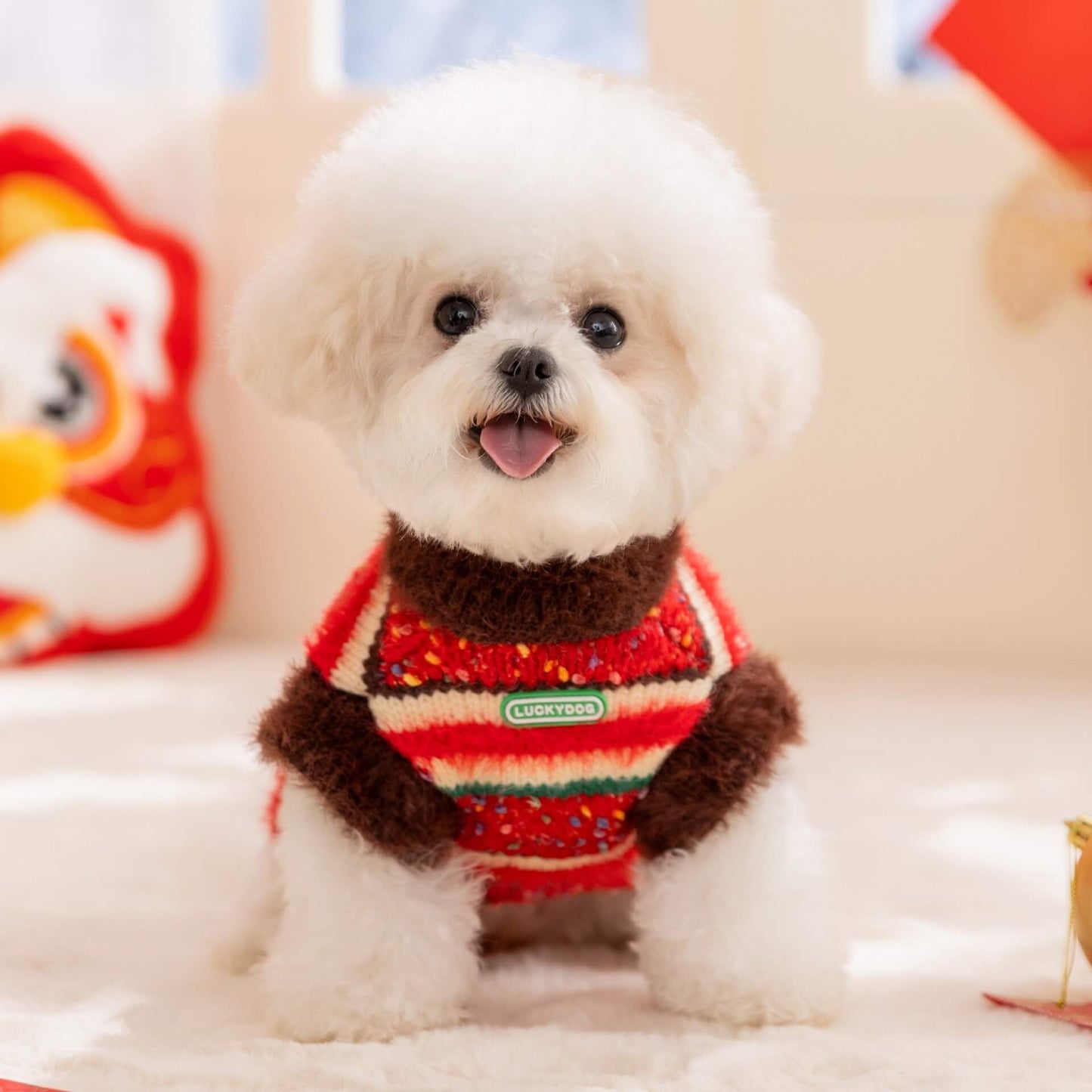 ArtisanUni Colorful striped sweater vest