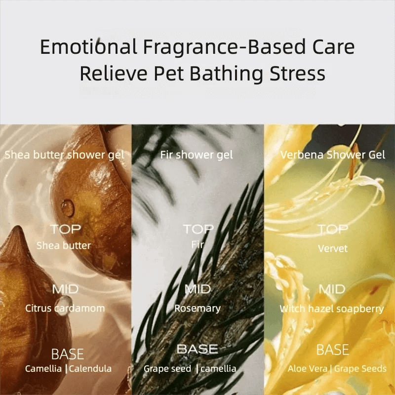 Pet shower gel shampoo for cats & dogs
