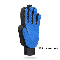 Pet Hair Remover Glove - Gentle Pet Grooming Glove Brush