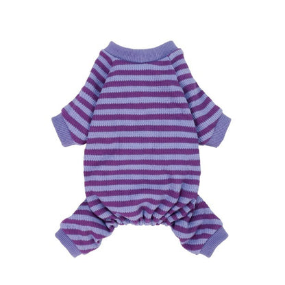 Cute Striped Dachshund Pajamas - Soft & Funny Dog Print Sleepwear Gift | ArtisanUni