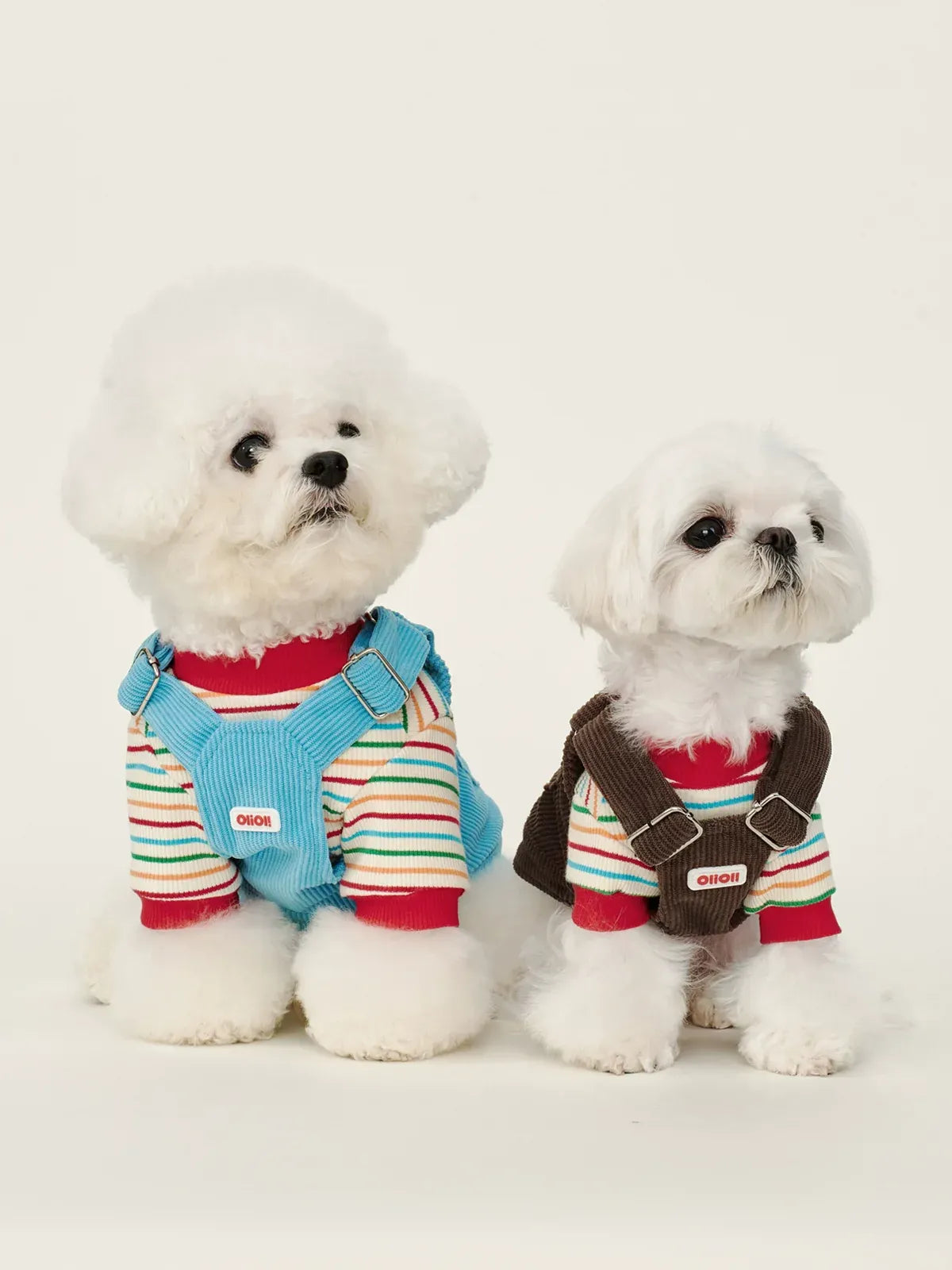 ArtisanUni Red striped pet T-shirt